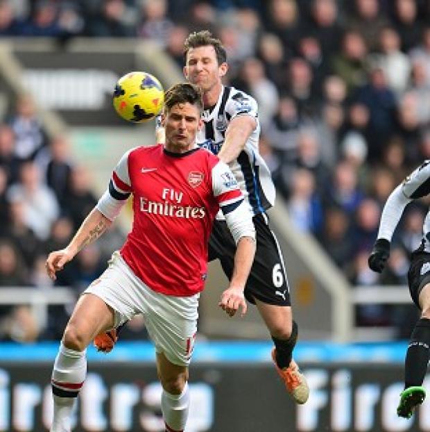 Congleton Guardian: Olivier Giroud has netted 11 goals for Arsenal this term Congleton Guardian: Olivier Giroud has netted 11 goals for Arsenal this term
