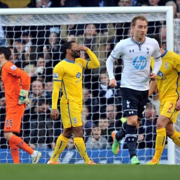 Congleton Guardian: Jason Puncheon reacts after missing the penalty Congleton Guardian: Jason Puncheon reacts after missing the penalty