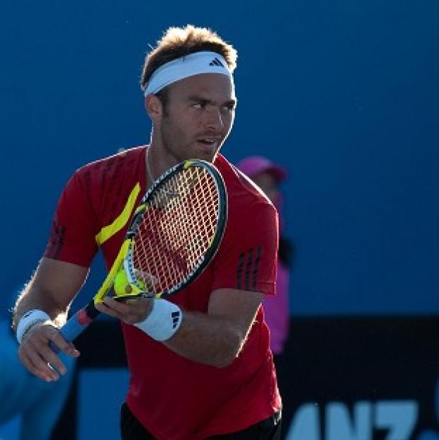 Congleton Guardian: Ross Hutchins, pictured, won his first match since recovering from cancer with doubles partner Colin Fleming Congleton Guardian: Ross Hutchins, pictured, won his first match since recovering from cancer with doubles partner Colin Fleming