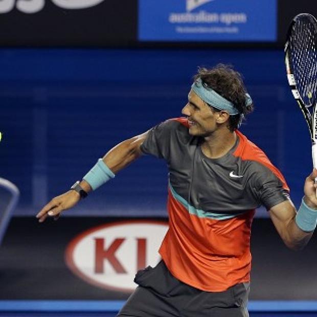 Congleton Guardian: Rafael Nadal, pictured, made light work of Thanasi Kokkinakis (AP) Congleton Guardian: Rafael Nadal, pictured, made light work of Thanasi Kokkinakis (AP)