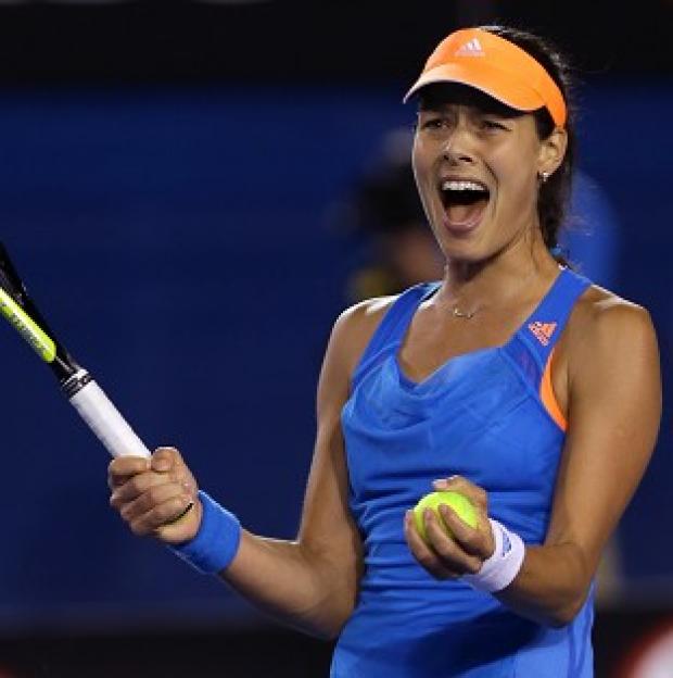 Congleton Guardian: Ana Ivanovic, pictured, overcame Sam Stosur 6-7 (8/10) 6-4 6-2 (AP) Congleton Guardian: Ana Ivanovic, pictured, overcame Sam Stosur 6-7 (8/10) 6-4 6-2 (AP)