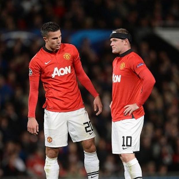 Congleton Guardian: Wayne Rooney, right, and Robin van Persie will be missing against Chelsea Congleton Guardian: Wayne Rooney, right, and Robin van Persie will be missing against Chelsea