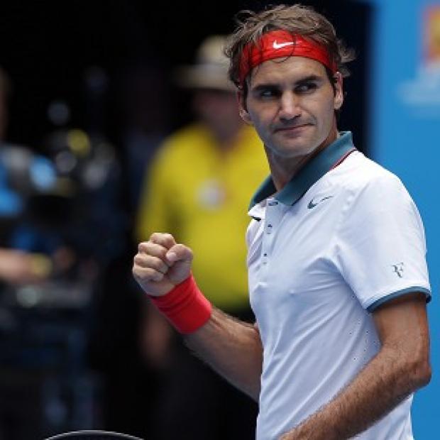Congleton Guardian: Roger Federer celebrates winning his third round match at the Australian Open tennis championship in Melbourne (AP) Congleton Guardian: Roger Federer celebrates winning his third round match at the Australian Open tennis championship in Melbourne (AP)