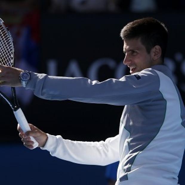 Congleton Guardian: Novak Djokovic, pictured, routed Fabio Fognini to reach the Australian Open quarter-finals (AP) Congleton Guardian: Novak Djokovic, pictured, routed Fabio Fognini to reach the Australian Open quarter-finals (AP)