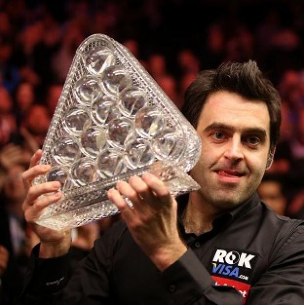 Congleton Guardian: Ronnie O'Sullivan was imperious on his way to lifting the Masters trophy Congleton Guardian: Ronnie O'Sullivan was imperious on his way to lifting the Masters trophy