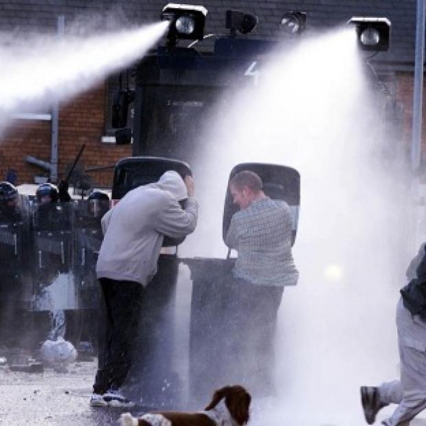 Congleton Guardian: A briefing paper warns that water cannon is likely to be needed by police due to protests triggered by ongoing austerity measures Congleton Guardian: A briefing paper warns that water cannon is likely to be needed by police due to protests triggered by ongoing austerity measures