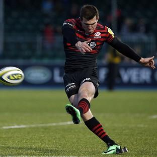 Congleton Guardian: Ben Spencer kicked 21 points in Saracens' victory over Newcastle Congleton Guardian: Ben Spencer kicked 21 points in Saracens' victory over Newcastle