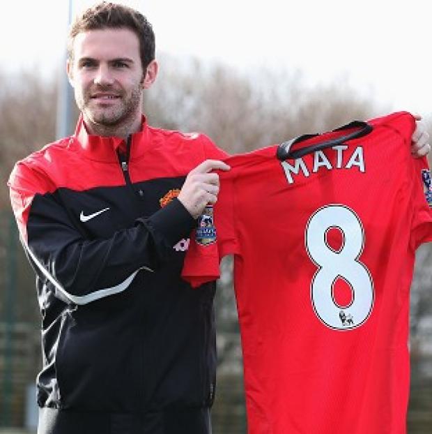 Congleton Guardian: Juan Mata has moved to Old Trafford from Chelsea for £37.1million Congleton Guardian: Juan Mata has moved to Old Trafford from Chelsea for £37.1million
