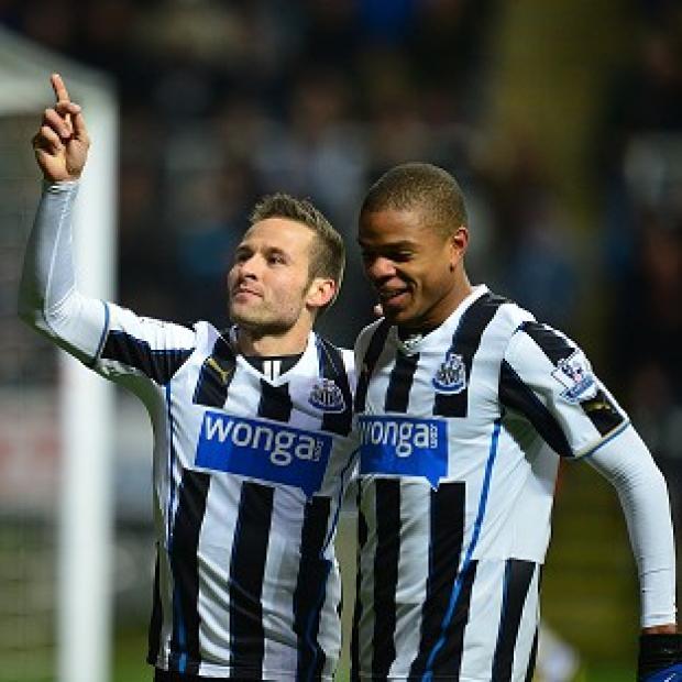 Congleton Guardian: Yohan Cabaye, left, is wanted by Paris St-Germain Congleton Guardian: Yohan Cabaye, left, is wanted by Paris St-Germain