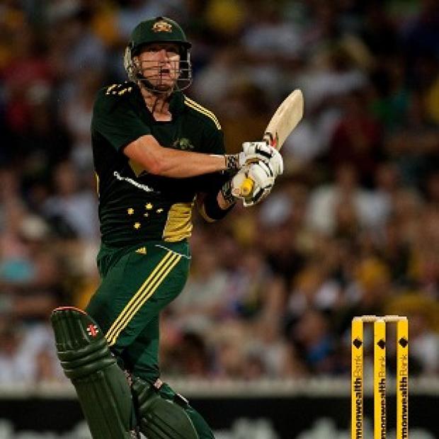 Congleton Guardian: Cameron White hit 75 as Australia set England a tough target Congleton Guardian: Cameron White hit 75 as Australia set England a tough target