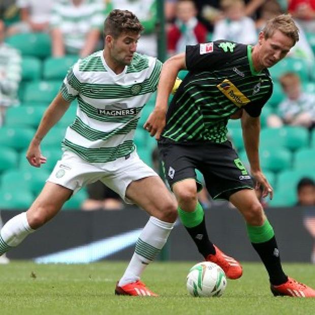 Congleton Guardian: Luuk De Jong, right, has joined Newcastle on loan Congleton Guardian: Luuk De Jong, right, has joined Newcastle on loan
