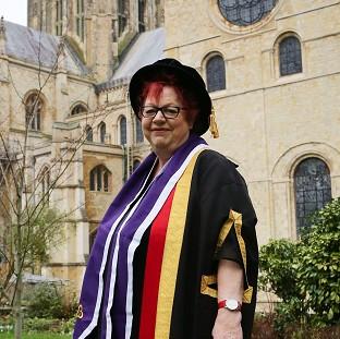 Congleton Guardian: Jo Brand has been awarded an honorary doctorate for her work in mental health nursing Congleton Guardian: Jo Brand has been awarded an honorary doctorate for her work in mental health nursing