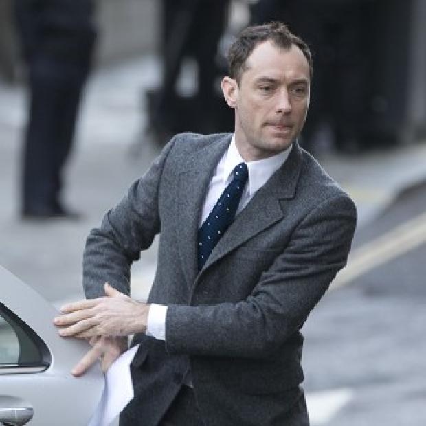 Congleton Guardian: Jude Law appeared at the Old Bailey earlier this week Congleton Guardian: Jude Law appeared at the Old Bailey earlier this week