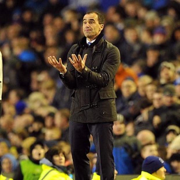 Congleton Guardian: Roberto Martinez was thrilled with his side's victory Congleton Guardian: Roberto Martinez was thrilled with his side's victory