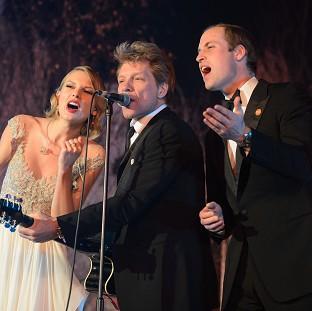 Congleton Guardian: The Duke of Cambridge singing with Taylor Swift and Jon Bon Jovi Congleton Guardian: The Duke of Cambridge singing with Taylor Swift and Jon Bon Jovi