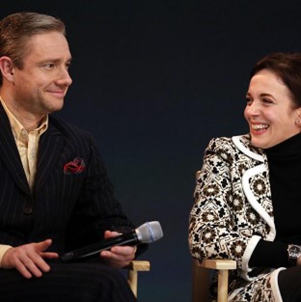 Congleton Guardian: Martin Freeman and Amanda Abbington got married on screen in Sherlock Congleton Guardian: Martin Freeman and Amanda Abbington got married on screen in Sherlock