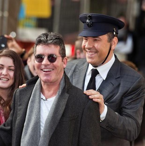 Congleton Guardian: Britain's Got Talent judges Simon Cowell and David Walliams are caught in a war of gags Congleton Guardian: Britain's Got Talent judges Simon Cowell and David Walliams are caught in a war of gags