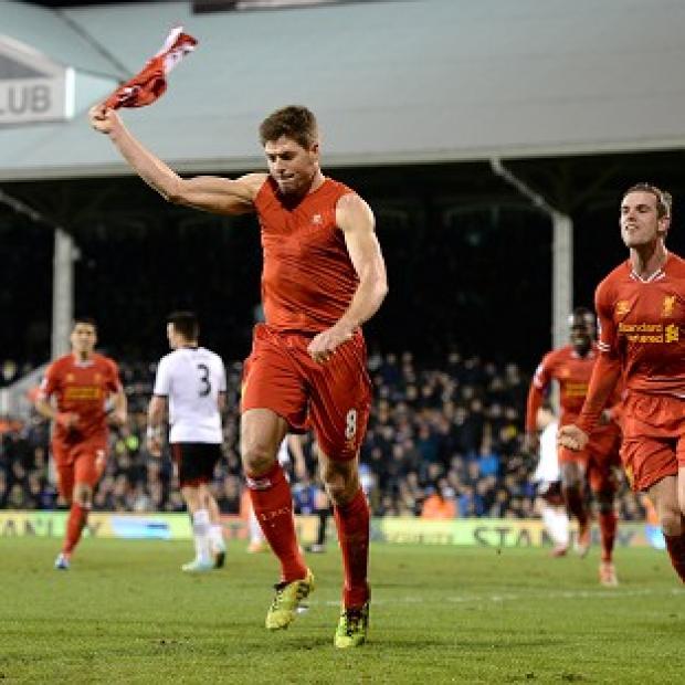 Congleton Guardian: Liverpool's Steven Gerrard likes the "dark horses" tag Congleton Guardian: Liverpool's Steven Gerrard likes the "dark horses" tag