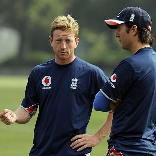 Congleton Guardian: Michael Vaughan, right, has backed the appointment of Paul Collingwood, left, to England's coaching staff Congleton Guardian: Michael Vaughan, right, has backed the appointment of Paul Collingwood, left, to England's coaching staff