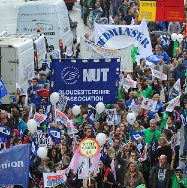 Congleton Guardian: NASUWT's national executive said it remains "deeply concerned" about Government education policies, but its members will not be staging a walkout this term Congleton Guardian: NASUWT's national executive said it remains "deeply concerned" about Government education policies, but its members will not be staging a walkout this term