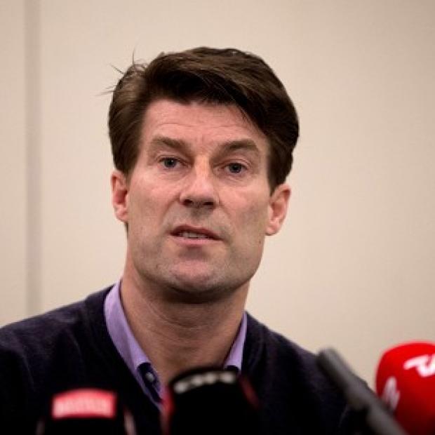Congleton Guardian: Michael Laudrup held a special press conference at Heathrow Congleton Guardian: Michael Laudrup held a special press conference at Heathrow