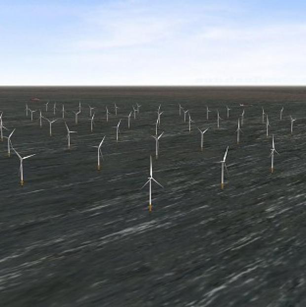 Congleton Guardian: London Array's wind farm is the biggest of its kind in the world (PA/London Array) Congleton Guardian: London Array's wind farm is the biggest of its kind in the world (PA/London Array)