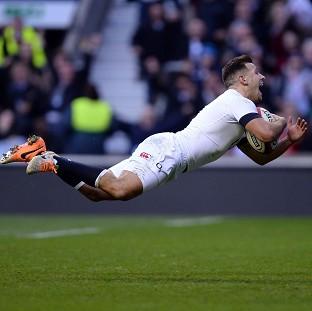 Congleton Guardian: Danny Care dives in to score Congleton Guardian: Danny Care dives in to score