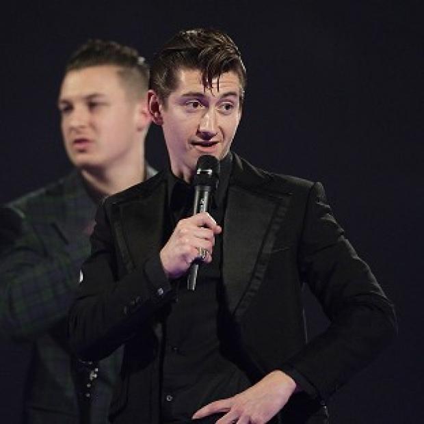 Congleton Guardian: Alex Turner claims he was nervous while giving his acceptance speech at the Brits Congleton Guardian: Alex Turner claims he was nervous while giving his acceptance speech at the Brits