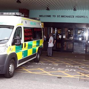 Congleton Guardian: Baby Rohan Rhodes was moved to St Michael's Hospital in Bristol to be assessed for a heart operation Congleton Guardian: Baby Rohan Rhodes was moved to St Michael's Hospital in Bristol to be assessed for a heart operation