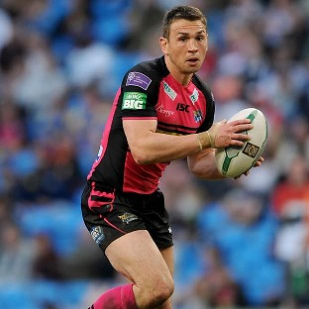 Congleton Guardian: Kevin Sinfield scored 16 points against Catalan Congleton Guardian: Kevin Sinfield scored 16 points against Catalan