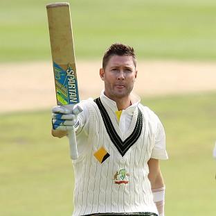 Congleton Guardian: Michael Clarke fought hard to register his 27th Test ton (AP) Congleton Guardian: Michael Clarke fought hard to register his 27th Test ton (AP)