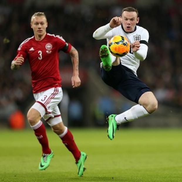 Congleton Guardian: Wayne Rooney, right, felt England fully deserved their victory over Denmark Congleton Guardian: Wayne Rooney, right, felt England fully deserved their victory over Denmark