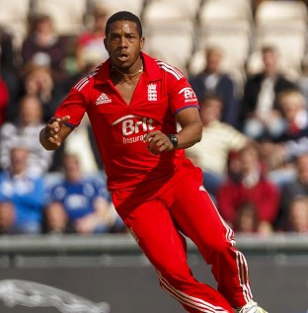 Congleton Guardian: Chris Jordan is back in familiar surroundings at the Kensington Oval Congleton Guardian: Chris Jordan is back in familiar surroundings at the Kensington Oval