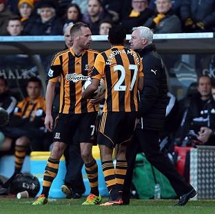 Congleton Guardian: Newcastle manager Alan Pardew, right, confronts Hull's David Meyler Congleton Guardian: Newcastle manager Alan Pardew, right, confronts Hull's David Meyler