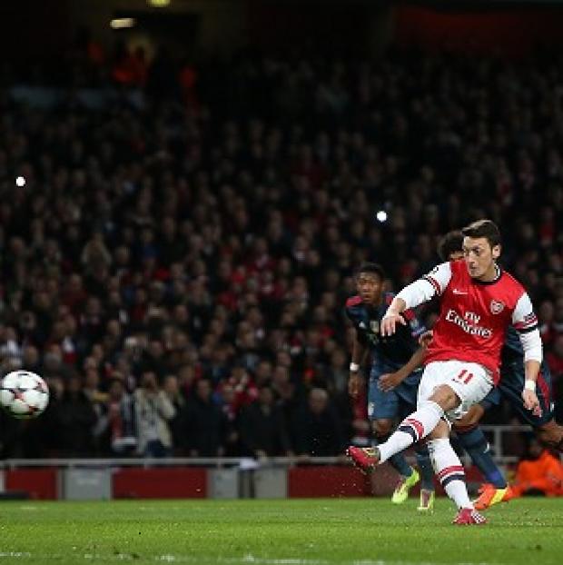 Congleton Guardian: Arsene Wenger feels Mesut Ozil is finally over his penalty miss against Bayern Munich Congleton Guardian: Arsene Wenger feels Mesut Ozil is finally over his penalty miss against Bayern Munich