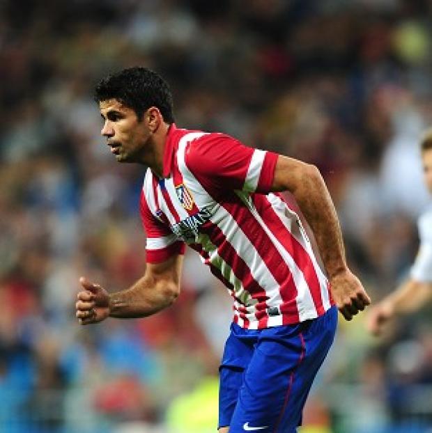 Congleton Guardian: Diego Costa, pictured, was again on the mark as Atletico Madrid progressed through to the quarter-finals of the Champions League at the expense of AC Milan Congleton Guardian: Diego Costa, pictured, was again on the mark as Atletico Madrid progressed through to the quarter-finals of the Champions League at the expense of AC Milan