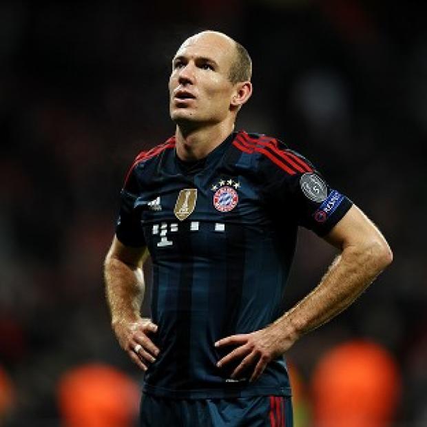 Congleton Guardian: Arjen Robben, pictured, believes Arsene Wenger should take Arsenal's Champions League exit with grace Congleton Guardian: Arjen Robben, pictured, believes Arsene Wenger should take Arsenal's Champions League exit with grace