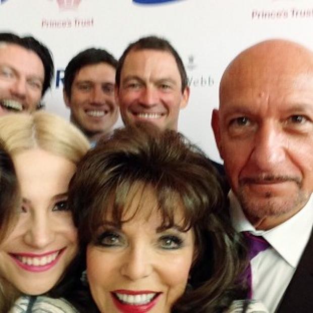 Congleton Guardian: Joan Collins orchestrated the celebrity selfie Congleton Guardian: Joan Collins orchestrated the celebrity selfie