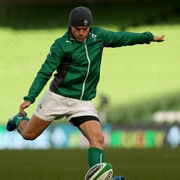 Congleton Guardian: Ireland's Ian Madigan during the Captain's Run at the Aviva Stadium, Dublin, Ireland. Congleton Guardian: Ireland's Ian Madigan during the Captain's Run at the Aviva Stadium, Dublin, Ireland.