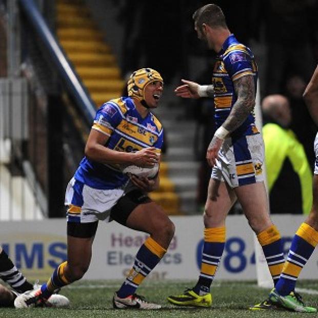 Congleton Guardian: Ben Jones-Bishop, left, bagged a brace of tries against Widnes Congleton Guardian: Ben Jones-Bishop, left, bagged a brace of tries against Widnes