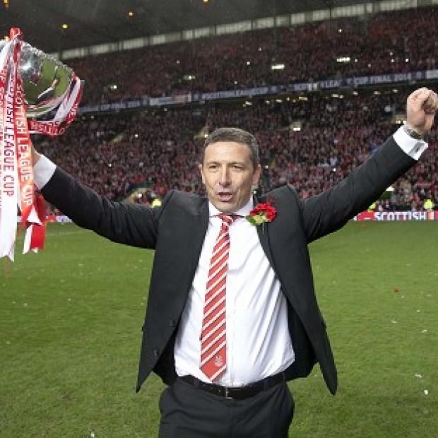 Congleton Guardian: Derek McInnes guided Aberdeen to League Cup glory at the expense of Inverness Congleton Guardian: Derek McInnes guided Aberdeen to League Cup glory at the expense of Inverness