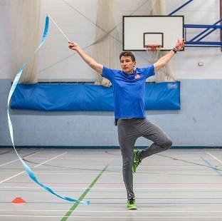 Congleton Guardian: Lord Coe is doing rhythmic gymnastics for Sport Relief Congleton Guardian: Lord Coe is doing rhythmic gymnastics for Sport Relief