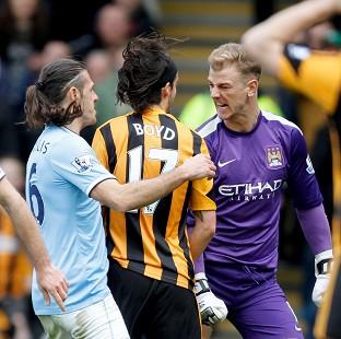 Congleton Guardian: Joe Hart, right, will not face any disciplinary action Congleton Guardian: Joe Hart, right, will not face any disciplinary action