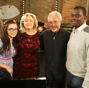 Congleton Guardian: Georgia Harrup, Sally Barker and Bizzi Dixon make up 'Team Tom' on The Voice Congleton Guardian: Georgia Harrup, Sally Barker and Bizzi Dixon make up 'Team Tom' on The Voice