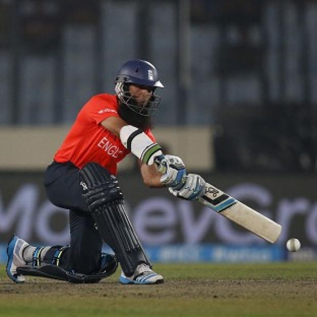 Congleton Guardian: Moeen Ali top-scored for England with 46 against India (AP) Congleton Guardian: Moeen Ali top-scored for England with 46 against India (AP)