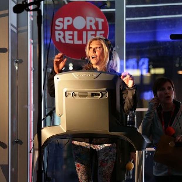 Congleton Guardian: Radio 2 presenter Jo Whiley during her Sport Relief challenge Congleton Guardian: Radio 2 presenter Jo Whiley during her Sport Relief challenge