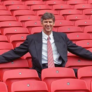Congleton Guardian: Arsene Wenger took charge at Arsenal in 1996 Congleton Guardian: Arsene Wenger took charge at Arsenal in 1996