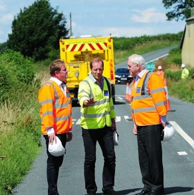 Congleton Guardian: Welcome To Yorkshire chief executive Gary Verity, left, hopes the county will stage a new international road race Congleton Guardian: Welcome To Yorkshire chief executive Gary Verity, left, hopes the county will stage a new international road race