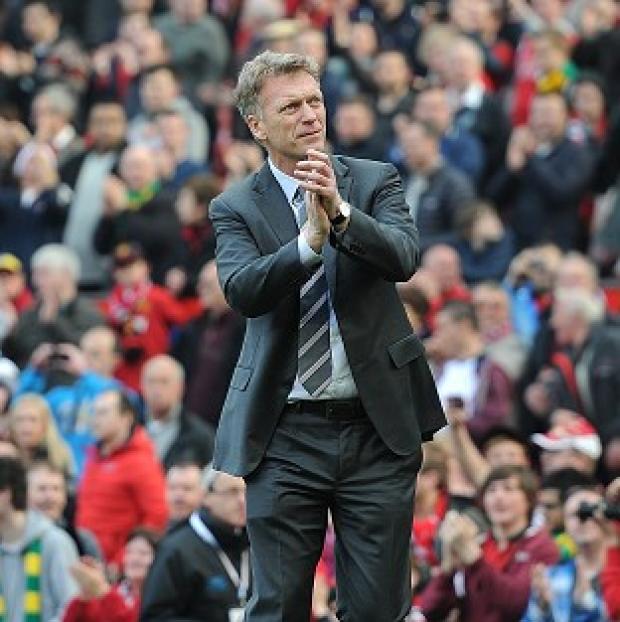 Congleton Guardian: David Moyes described the support from Manchester United fans on Saturday as "terrific" Congleton Guardian: David Moyes described the support from Manchester United fans on Saturday as "terrific"