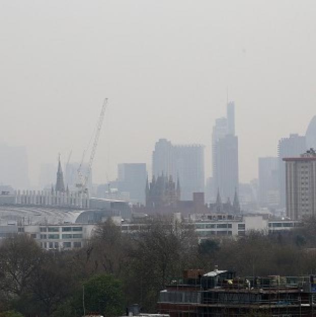 Congleton Guardian: The London skyline, as London Ambulance Service reported a rise in people calling 999 for help with breathing difficulties and asthma Congleton Guardian: The London skyline, as London Ambulance Service reported a rise in people calling 999 for help with breathing difficulties and asthma